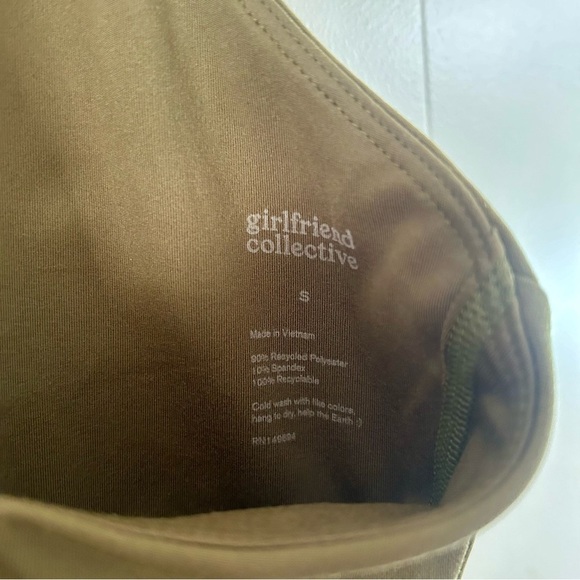 Girlfriend Collective The Undress in Fern Green sz S - Picture 5 of 5